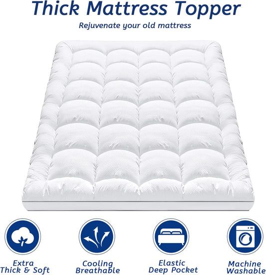 MATBEBY Full XL white topper manufacturer reference 2