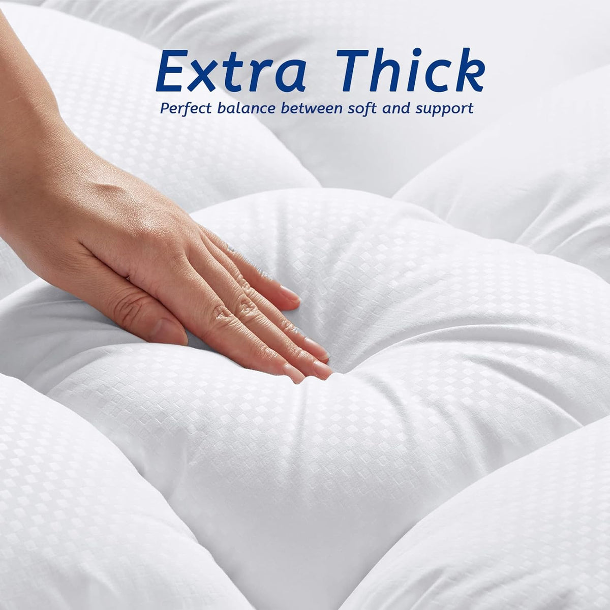 MATBEBY Full XL white topper manufacturer reference 3