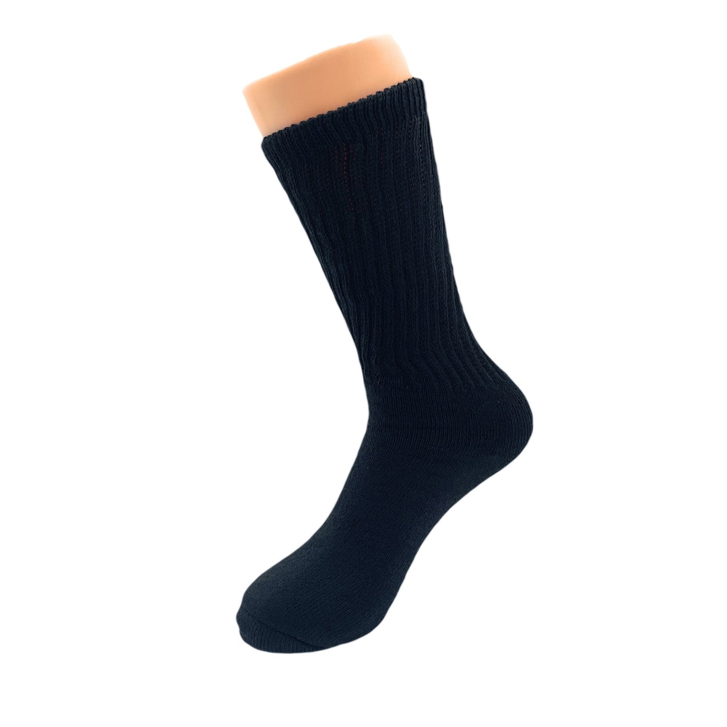 Women Long Cotton Crew Socks 3 Pack Size 5-10 Cushioned Mid Calf Sport Fit