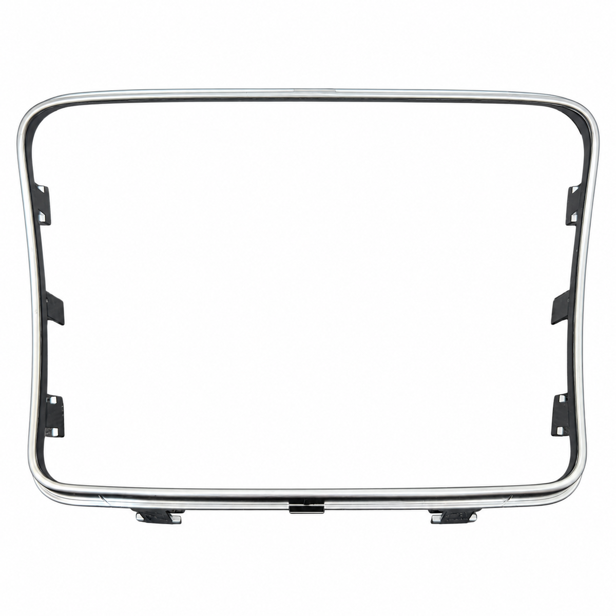 TTCR-II Cup Holder Trim for Mercedes C W205 GLC W253 Silver Chrome Open Box — actual item photograph