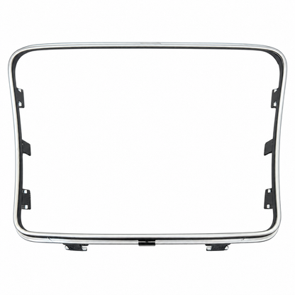 TTCR-II Cup Holder Trim for Mercedes C W205 GLC W253 Silver Chrome Open Box — actual item photograph