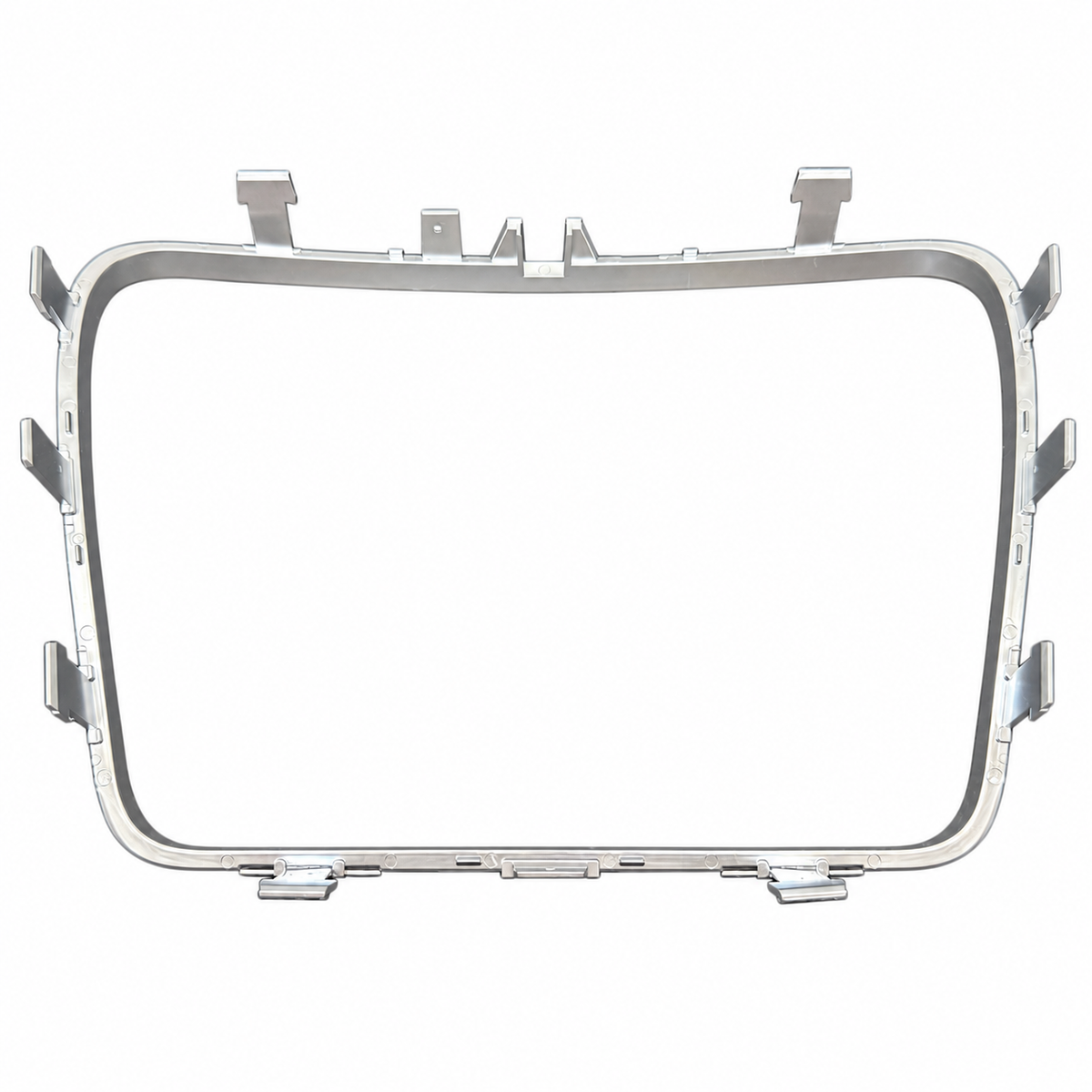 TTCR-II Cup Holder Trim for Mercedes C W205 GLC W253 Silver Chrome Open Box — actual item photograph