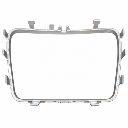 TTCR-II Cup Holder Trim for Mercedes C W205 GLC W253 Silver Chrome Open Box — actual item photograph