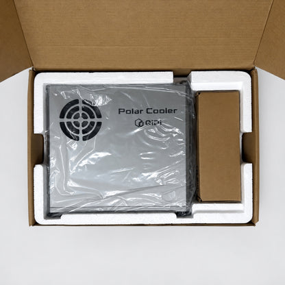 Actual QIDI Polar Cooler and packaging