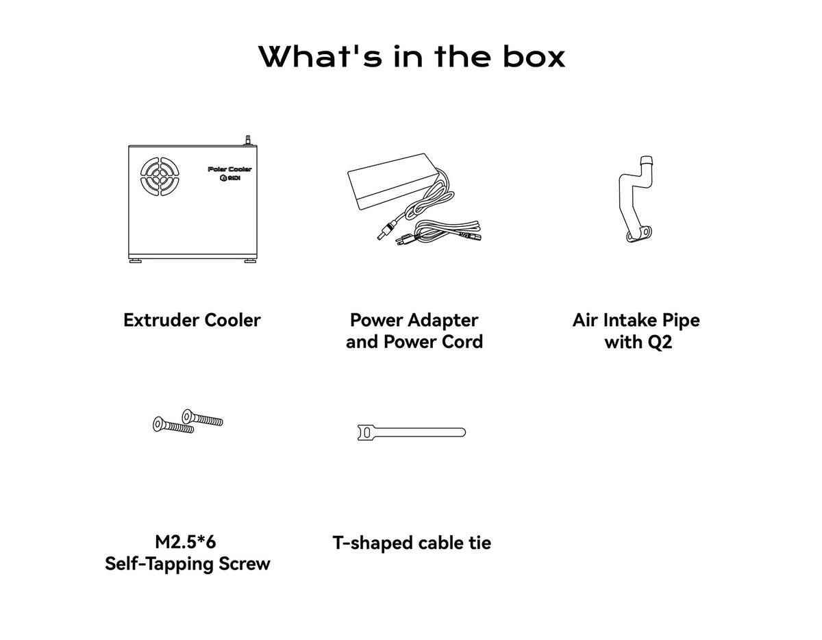 QIDI Polar Cooler manufacturer reference