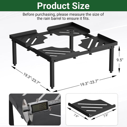 Toriexon rain barrel stand manufacturer reference
